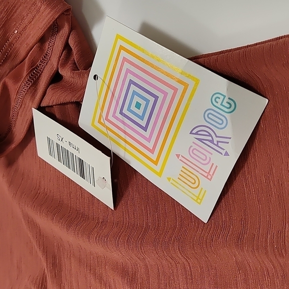 LulaRoe - women's blouse red Size XS - Picture 4 of 5